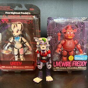 Five Nights at Freddie’s- Security Breach Vanny & Livewire Freddy + Roxanne